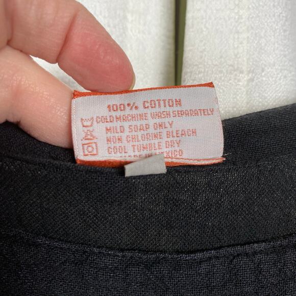 Oh My Gauze Black Cotton Sleeveless Cabo Maxi Dress Sz.1(S/M) - Picture 6 of 11